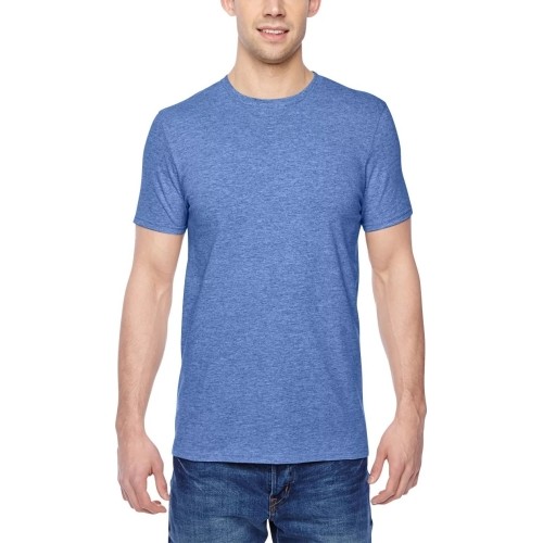 Koszulka męska Fruit Of The Loom Iconic 150 T Blue 00004