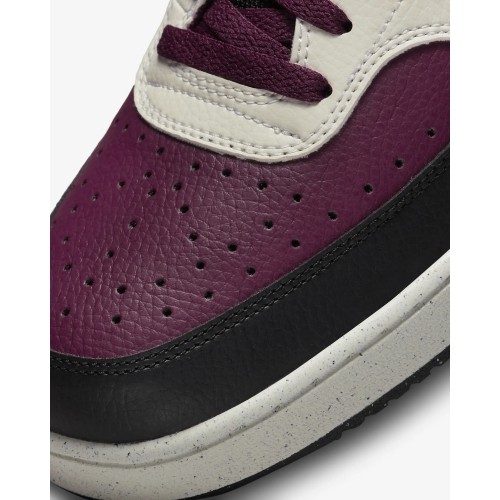 Nike Buty męskie Court Vision Mid Nn White Bordeaux DN3577 600