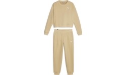 Puma Sportinis Kostiumas Moterims Loungewear Suit Cream 676089 84