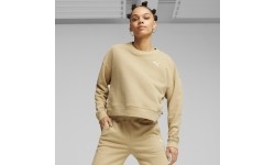 Puma Sportinis Kostiumas Moterims Loungewear Suit Cream 676089 84