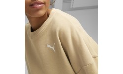 Puma Sportinis Kostiumas Moterims Loungewear Suit Cream 676089 84