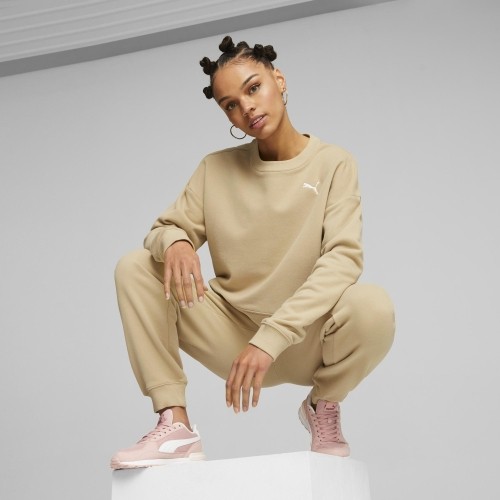 Puma Sportinis Kostiumas Moterims Loungewear Suit Cream 676089 84