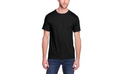 Fruit Of The Loom Marškinėliai Vyrams Iconic 150 T Black 00006