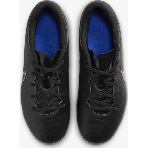 Nike Jr Legend 10 Academy FG/MG buty piłkarskie dla młodzieży, niebiesko-czarno-szare DV4348 040