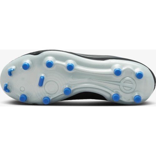 Nike Jr Legend 10 Academy FG/MG buty piłkarskie dla młodzieży, niebiesko-czarno-szare DV4348 040