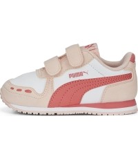 Buty dziecięce Puma Cabana Racer Sl 20 V Inf White Pink 383731 09