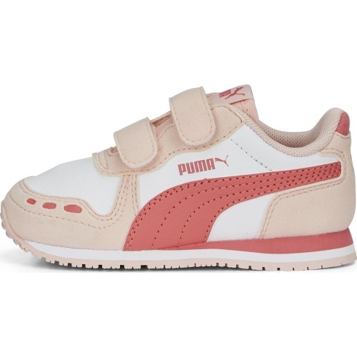 Buty dziecięce Puma Cabana Racer Sl 20 V Inf White Pink 383731 09