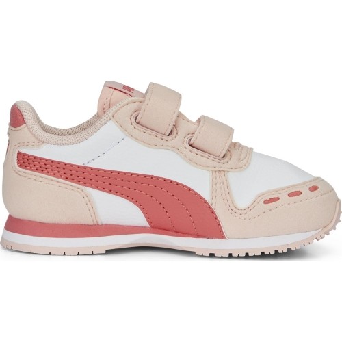 Buty dziecięce Puma Cabana Racer Sl 20 V Inf White Pink 383731 09