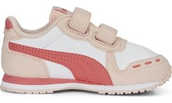 Buty dziecięce Puma Cabana Racer Sl 20 V Inf White Pink 383731 09