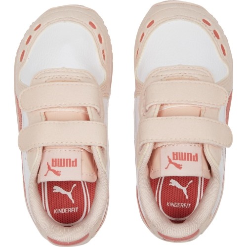 Buty dziecięce Puma Cabana Racer Sl 20 V Inf White Pink 383731 09