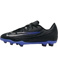 Buty piłkarskie młodzieżowe Nike Jr Phantom GX Club FG/MG Black Blue DD9564 040