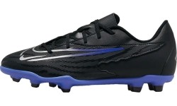 Buty piłkarskie młodzieżowe Nike Jr Phantom GX Club FG/MG Black Blue DD9564 040