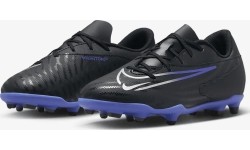 Buty piłkarskie młodzieżowe Nike Jr Phantom GX Club FG/MG Black Blue DD9564 040