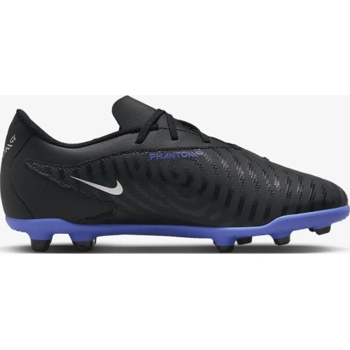 Buty piłkarskie młodzieżowe Nike Jr Phantom GX Club FG/MG Black Blue DD9564 040