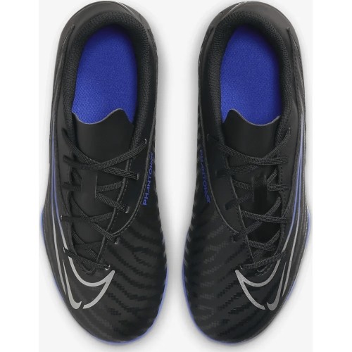 Buty piłkarskie młodzieżowe Nike Jr Phantom GX Club FG/MG Black Blue DD9564 040