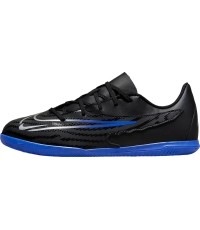 Buty piłkarskie dziecięce Nike Jr Phantom GX Club IC GS czarno-niebieskie DD9566 040