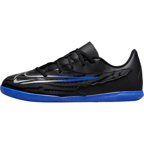 Buty piłkarskie dziecięce Nike Jr Phantom GX Club IC GS czarno-niebieskie DD9566 040