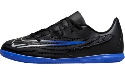 Buty piłkarskie dziecięce Nike Jr Phantom GX Club IC GS czarno-niebieskie DD9566 040
