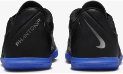 Buty piłkarskie dziecięce Nike Jr Phantom GX Club IC GS czarno-niebieskie DD9566 040