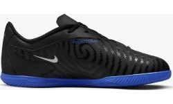 Buty piłkarskie dziecięce Nike Jr Phantom GX Club IC GS czarno-niebieskie DD9566 040