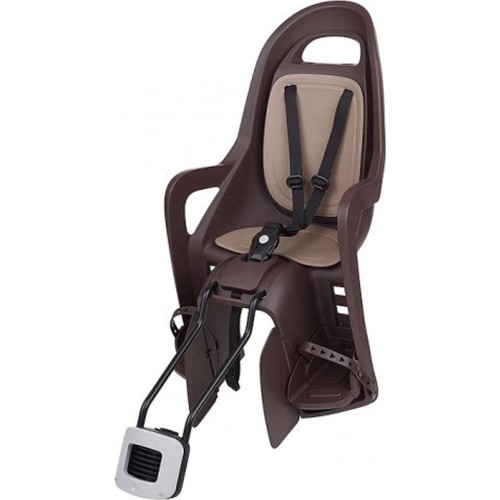 Fotelik rowerowy Polisport Groovy 29" na ramie (brązowy)
