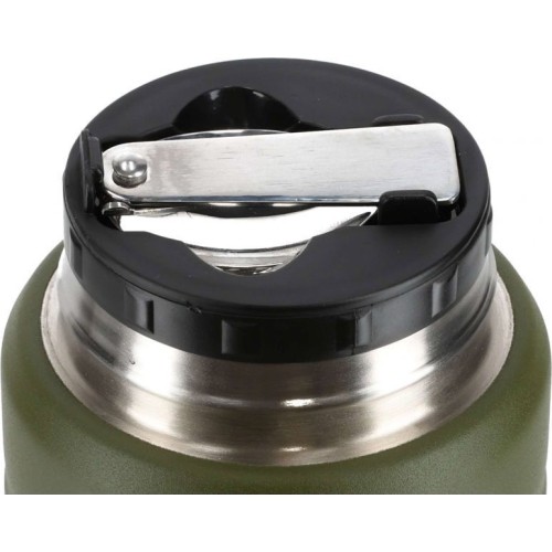 Termos na żywność M-Tac ze składaną łyżką ze stali nierdzewnej 750 ml