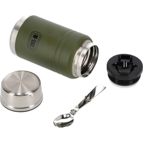 Termos na żywność M-Tac ze składaną łyżką ze stali nierdzewnej 750 ml