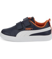 Buty dziecięce Puma Courtflex V2 granatowe 371543 26