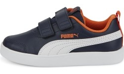 Buty dziecięce Puma Courtflex V2 granatowe 371543 26