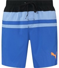 Szorty kąpielowe męskie Puma Swim Men Her czarno-niebieskie 938061 01