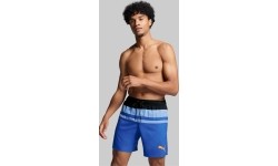 Szorty kąpielowe męskie Puma Swim Men Her czarno-niebieskie 938061 01