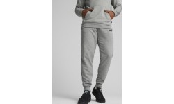 Spodnie sportowe męskie Puma Ess Logo Pants Tr szare 586716 03