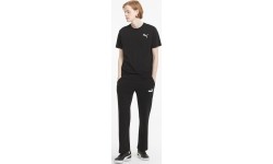 Spodnie sportowe męskie Puma Ess Logo Pants Tr, czarne 586720 01