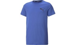 Puma Active Small Logo Blue koszulka młodzieżowa 586980 92