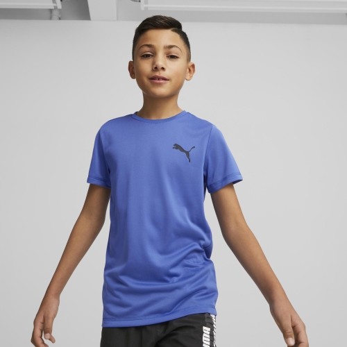 Puma Active Small Logo Blue koszulka młodzieżowa 586980 92