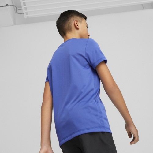 Puma Active Small Logo Blue koszulka młodzieżowa 586980 92