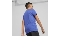 Puma Active Small Logo Blue koszulka młodzieżowa 586980 92