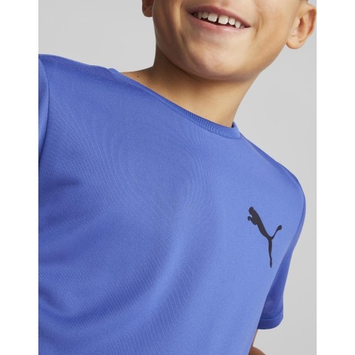 Puma Active Small Logo Blue koszulka młodzieżowa 586980 92