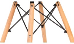 Stolik kawowy, biały, średnica 60 cm