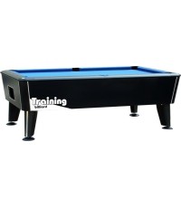 Stół bilardowy Dynamic Premier, czarny, Pool, 9 ft, z wrzutnikiem monet i systemem zwrotu bil