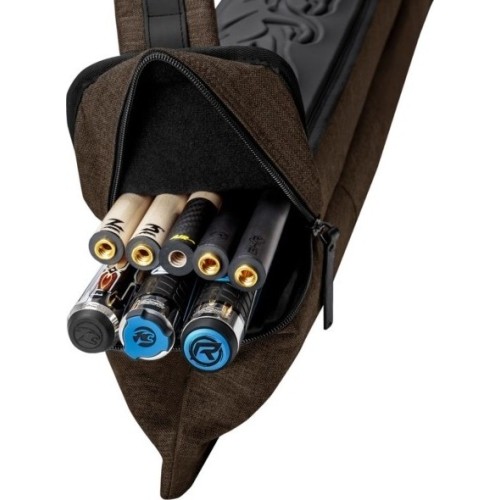 Twardy futerał na kije bilardowe, Predator Metro, brązowy, 3x5, 85 cm