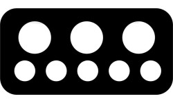 Twardy futerał na kije bilardowe, Predator Metro, brązowy, 3x5, 85 cm