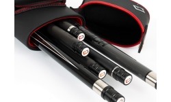 Twardy futerał na kije bilardowe, Predator Metro, brązowy, 2x4, 85 cm