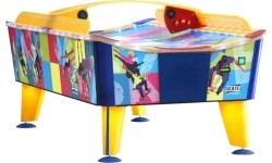 Air Hockey, łyżwy, 238x128 cm, z wrzutnikiem monet