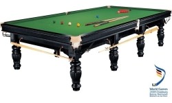Stół bilardowy, snooker, Dynamic Prince II Steelblock, czarny, 10 ft.