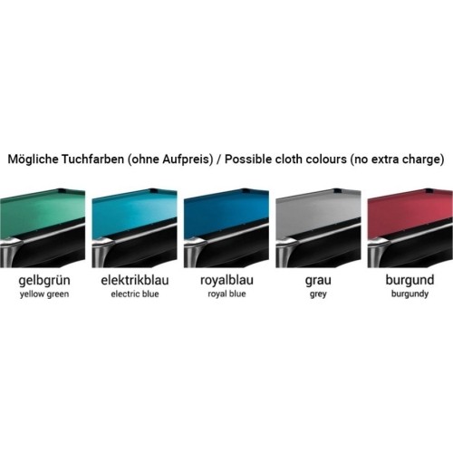 Stół bilardowy, Pool, Upcon, 8 ft., Grey Oak, 8 ft., Club Cloth żółto-zielony