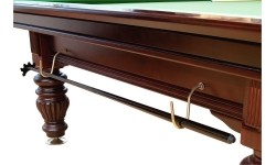 Uchwyt na kije bilardowe, regulowany, złoty