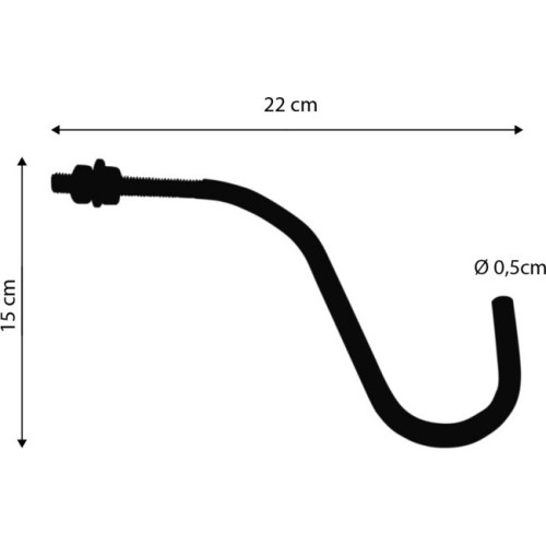 Uchwyt na kije bilardowe, regulowany, złoty