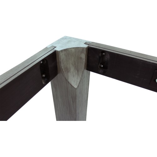 Stół bilardowy / stół do jadalni, Rasson Penelope II, Silver Mist, w tym pokrowiec na stół, 7 stóp, obrus klubowy żółt