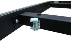 Stół bilardowy / stół do jadalni, Rasson Penelope II, Silver Mist, w tym pokrowiec na stół, 7 stóp, obrus klubowy żółt